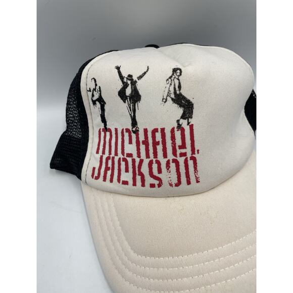 Micheal Jackson SnapBack Trucker Mesh Hat One Size - Picture 2 of 6